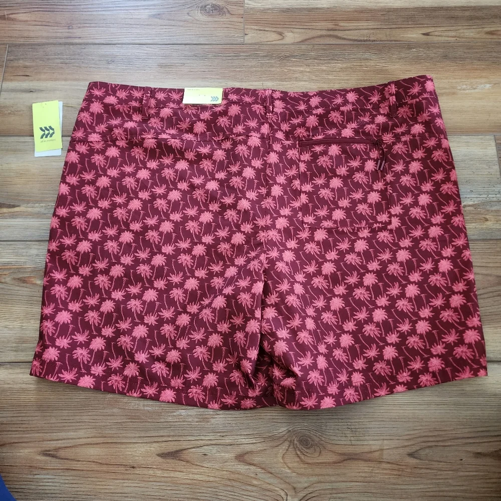 All in Motion Hybrid Swim Shorts Mens XXL Burgundy NEW